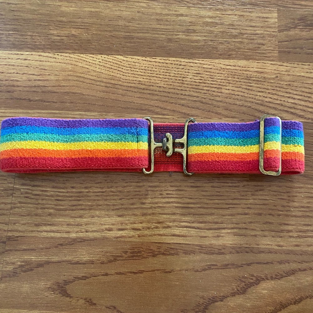 ***SOLD***Vintage 70’s Rainbow Belt